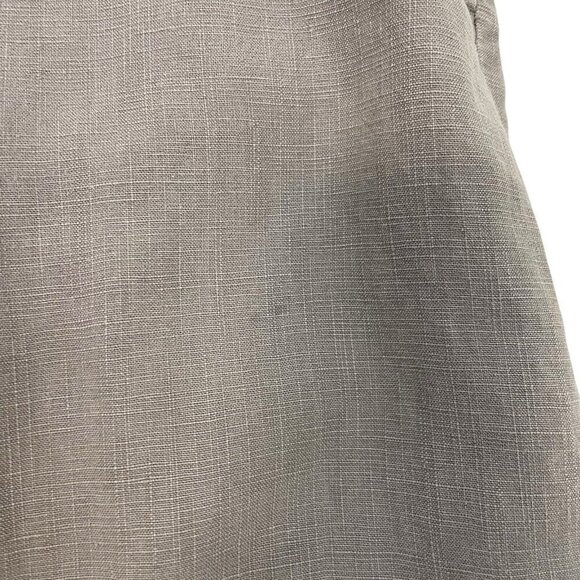 J. Crew Point Sur Linen Blend Cropped Wide Legs Pants Lilac Gray size 0 Petite - Picture 6 of 7